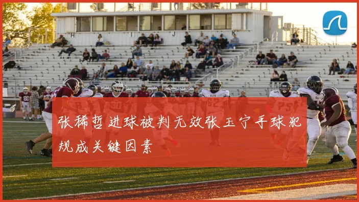 张稀哲进球被判无效张玉宁手球犯规成关键因素